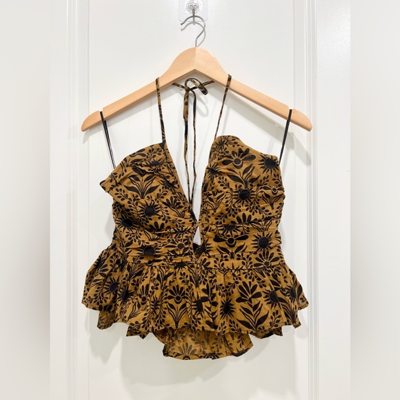 FREE PEOPLE Dandelion Halter Top - Picture 2 of 8